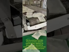 Produk kebersihan Tekanan sensitif pelepasan perekat struktural lem untuk popok serbet,