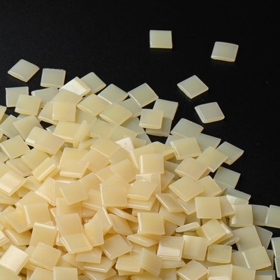 Kuning Granule EVA Hot Melt Adhesive Glue untuk Karton Bergelombang
